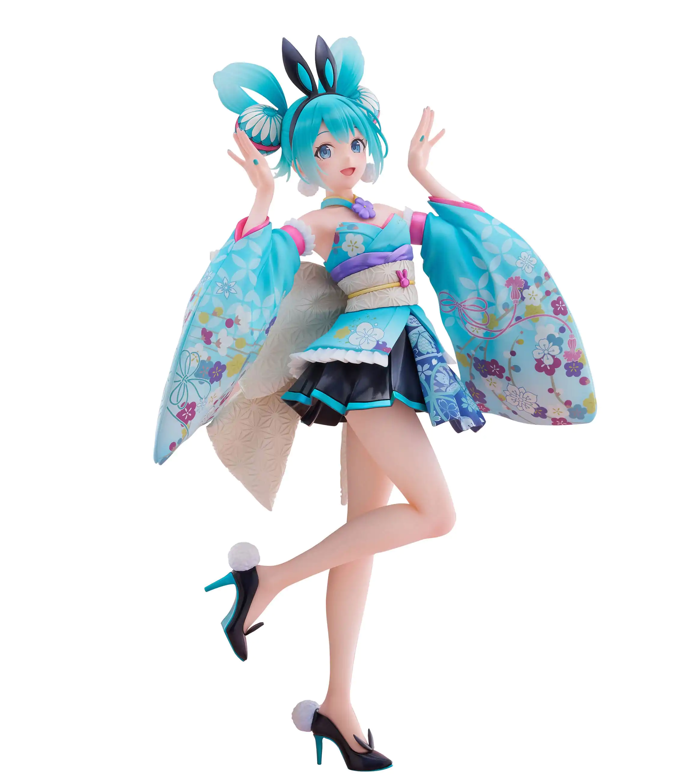 Hatsune Miku F:NEX Statuie PVC 1/7 Hatsune Miku Wa-bunny 27 cm poza produsului