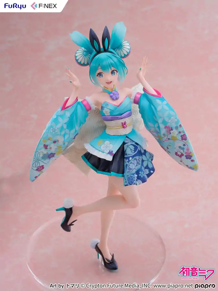 Hatsune Miku F:NEX Statuie PVC 1/7 Hatsune Miku Wa-bunny 27 cm poza produsului