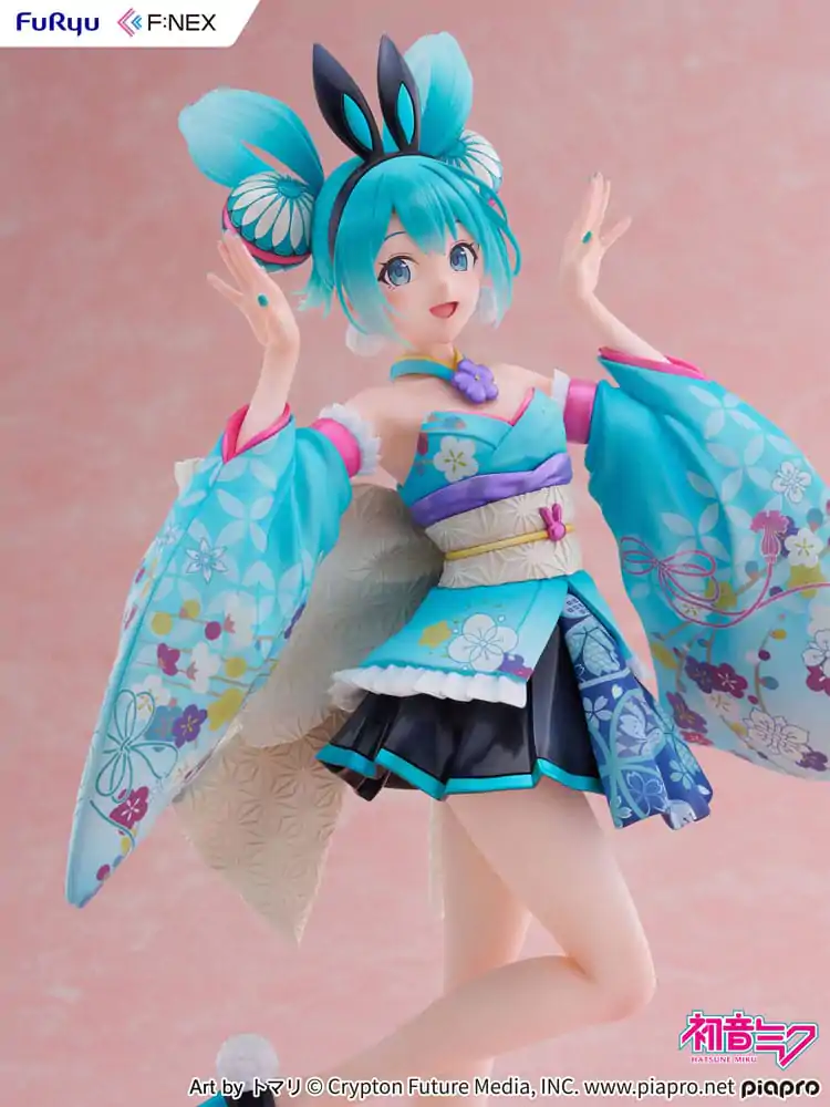 Hatsune Miku F:NEX Statuie PVC 1/7 Hatsune Miku Wa-bunny 27 cm poza produsului