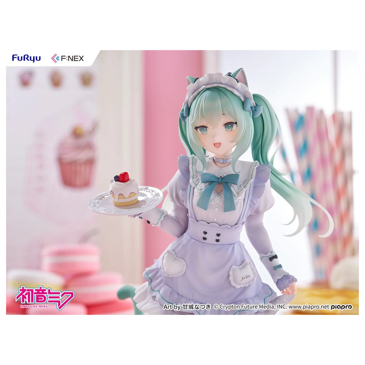 Statuie din PVC Hatsune Miku F:NEX 1/7 Hatsune Miku x Amashiro Natsuki 25 cm poza produsului