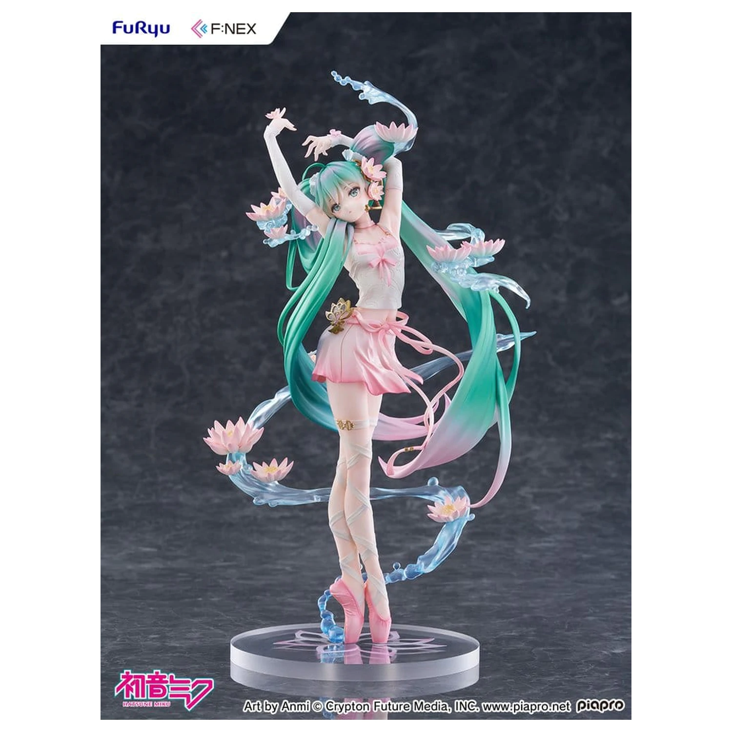 Hatsune Miku F:NEX PVC Statuie 1/7 Water lily Ver. 27 cm poza produsului