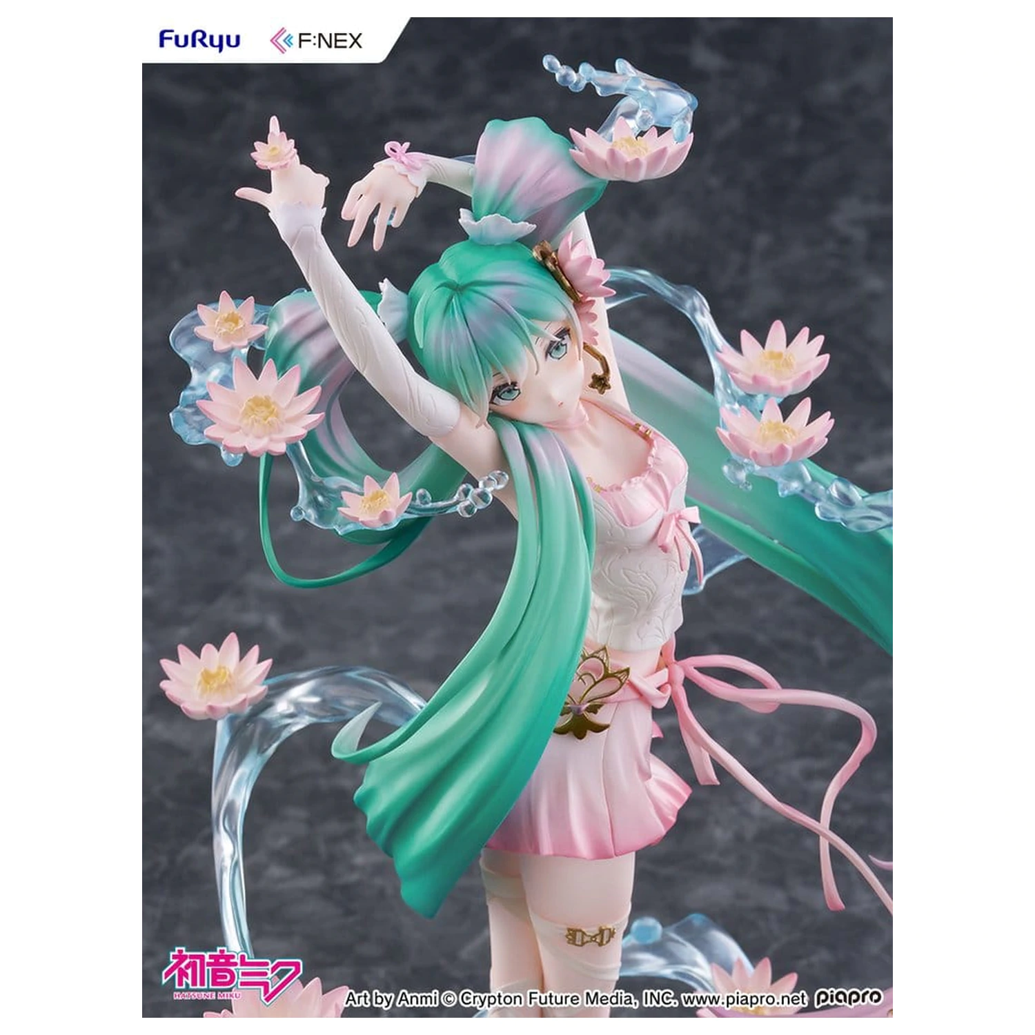 Hatsune Miku F:NEX PVC Statuie 1/7 Water lily Ver. 27 cm poza produsului