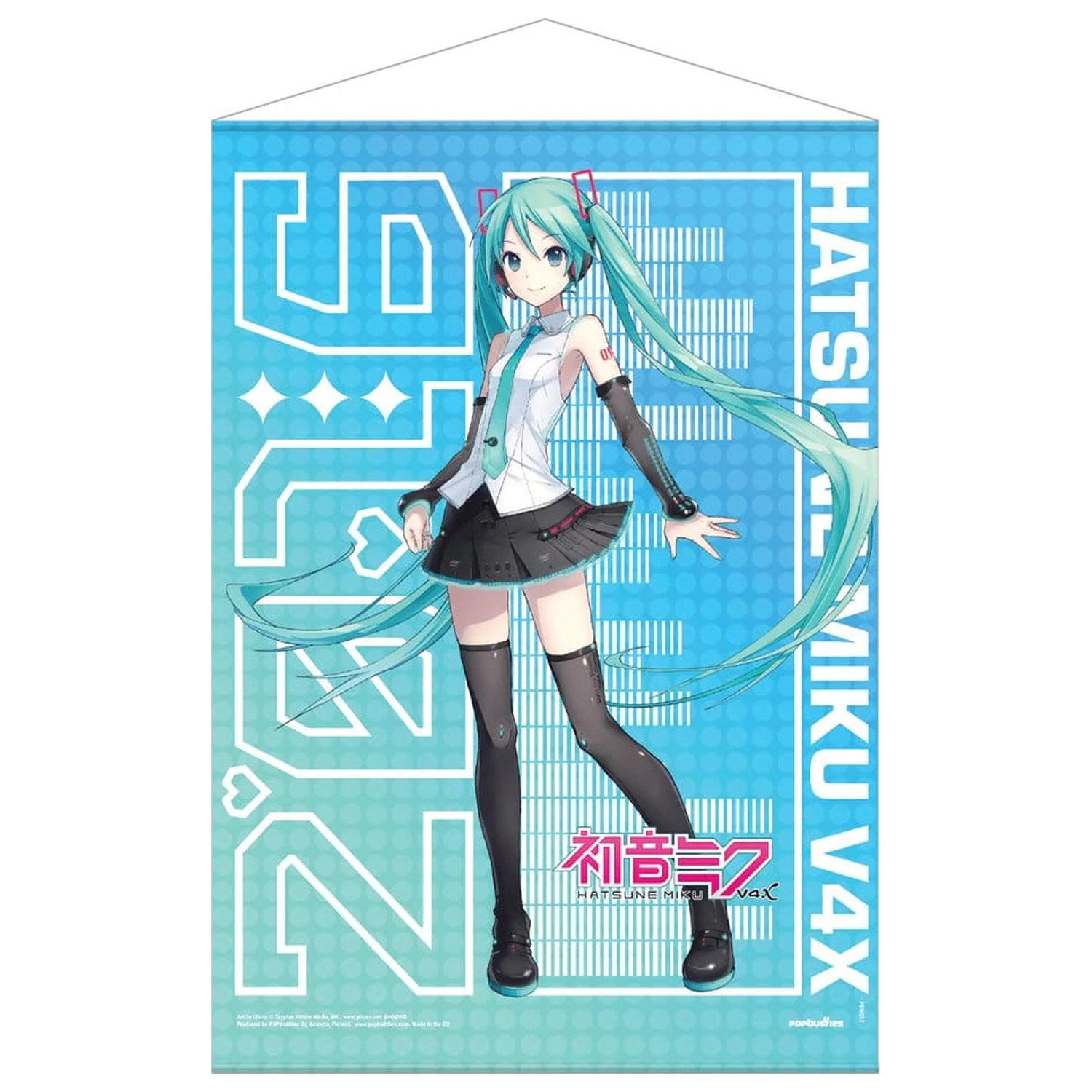 Hatsune Miku Wallscroll V4x material textil 50 x 70 cm poza produsului