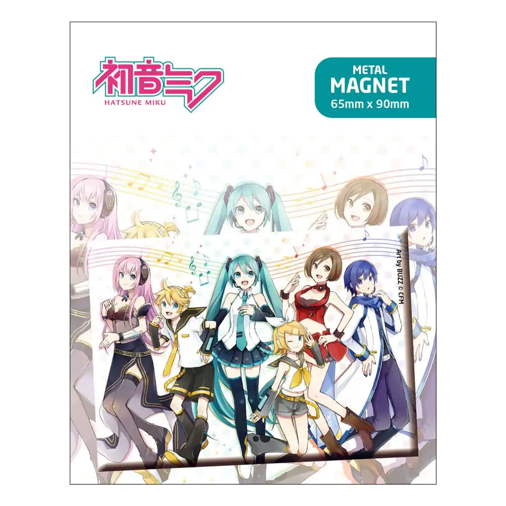 Magnet de frigider Hatsune Miku Hatsune Miku And Friends poza produsului