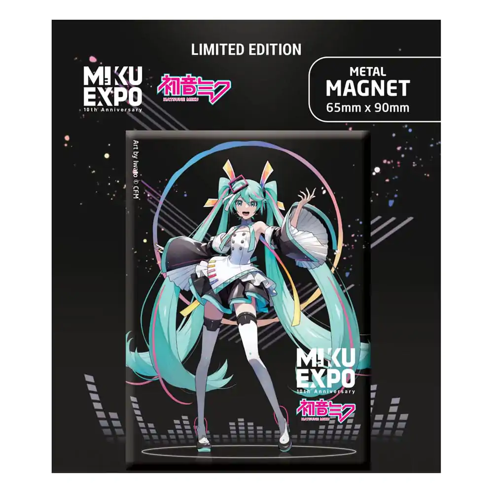 Magnet de frigider Hatsune Miku Miku Expo 10th Anniversary Art by Iwato Ver. Ediție Limitată poza produsului