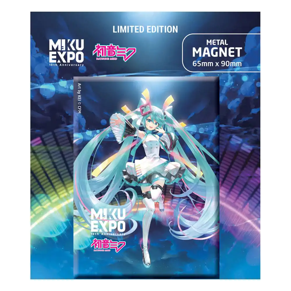 Magnet de frigider Hatsune Miku Miku Expo 10th Anniversary Art by Kei Ver. Ediție limitată poza produsului