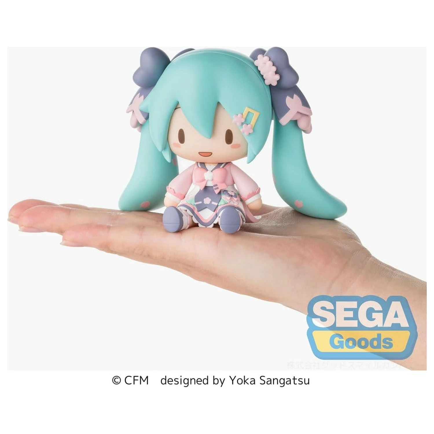Hatsune Miku fuwa petit Chibi Figura "New Semester" 8 cm poza produsului