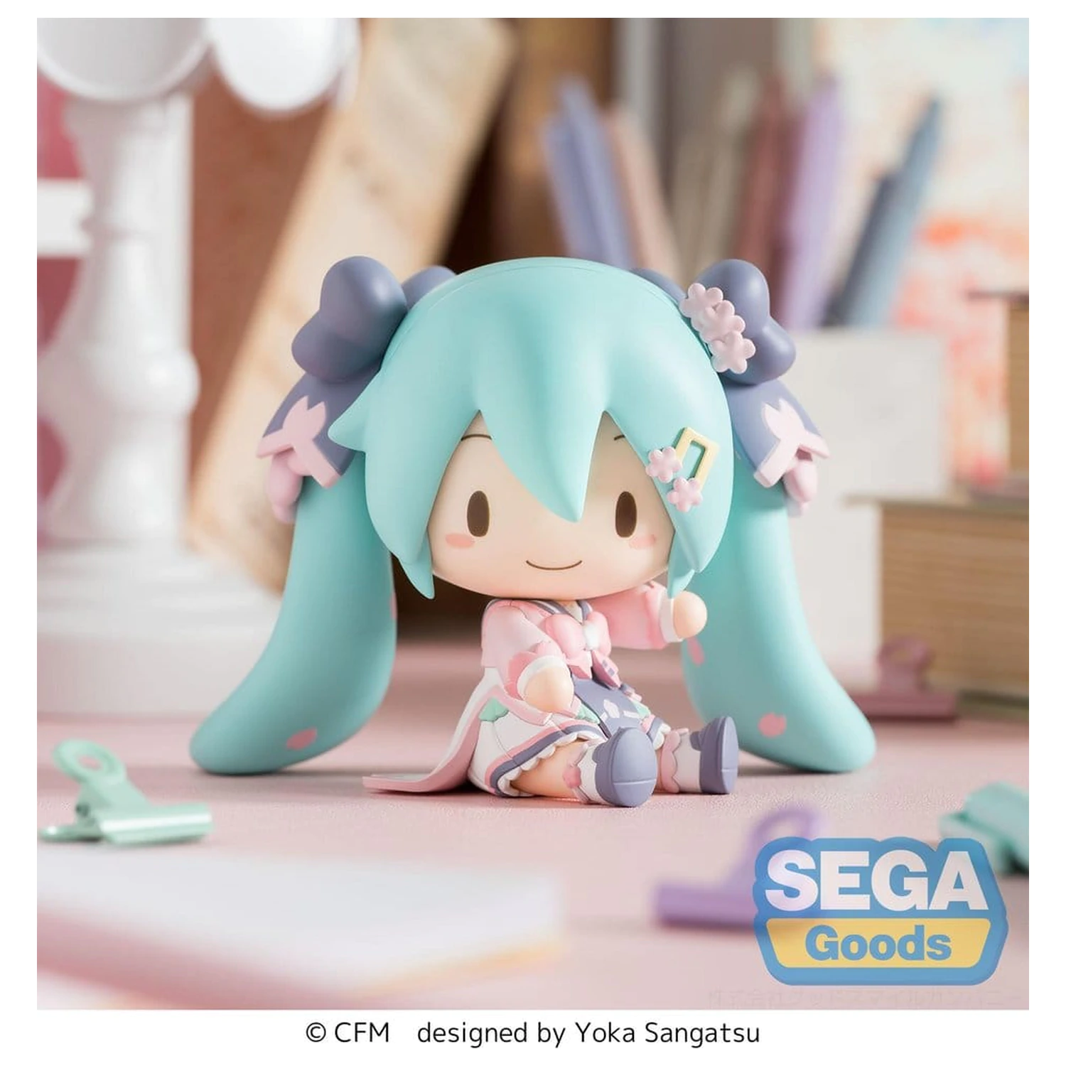 Hatsune Miku fuwa petit Chibi Figura "New Semester" 8 cm poza produsului