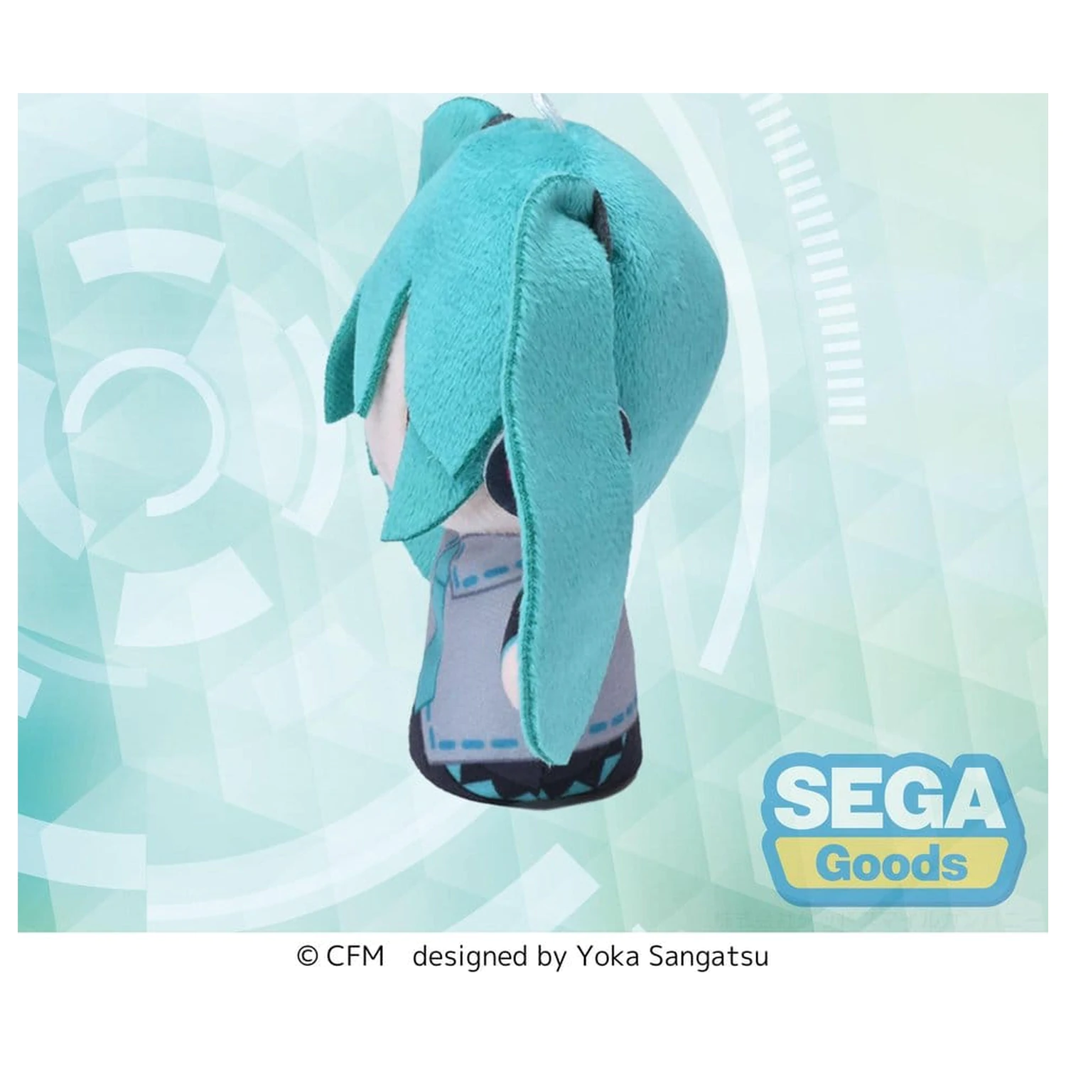 Figurina plus breloc pentru deget Hatsune Miku Fuwa Petit Plush Figure Finger Mascot 10 cm poza produsului