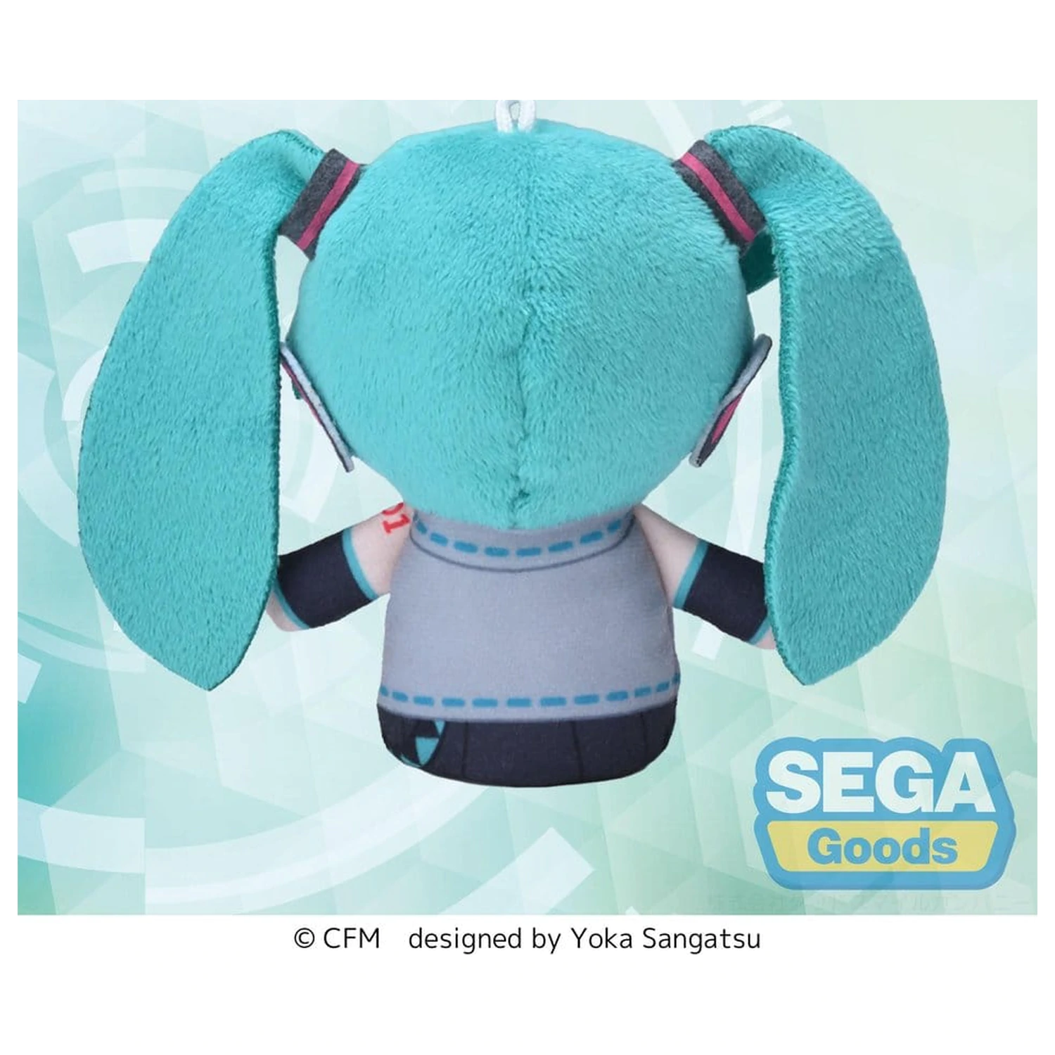 Figurina plus breloc pentru deget Hatsune Miku Fuwa Petit Plush Figure Finger Mascot 10 cm poza produsului