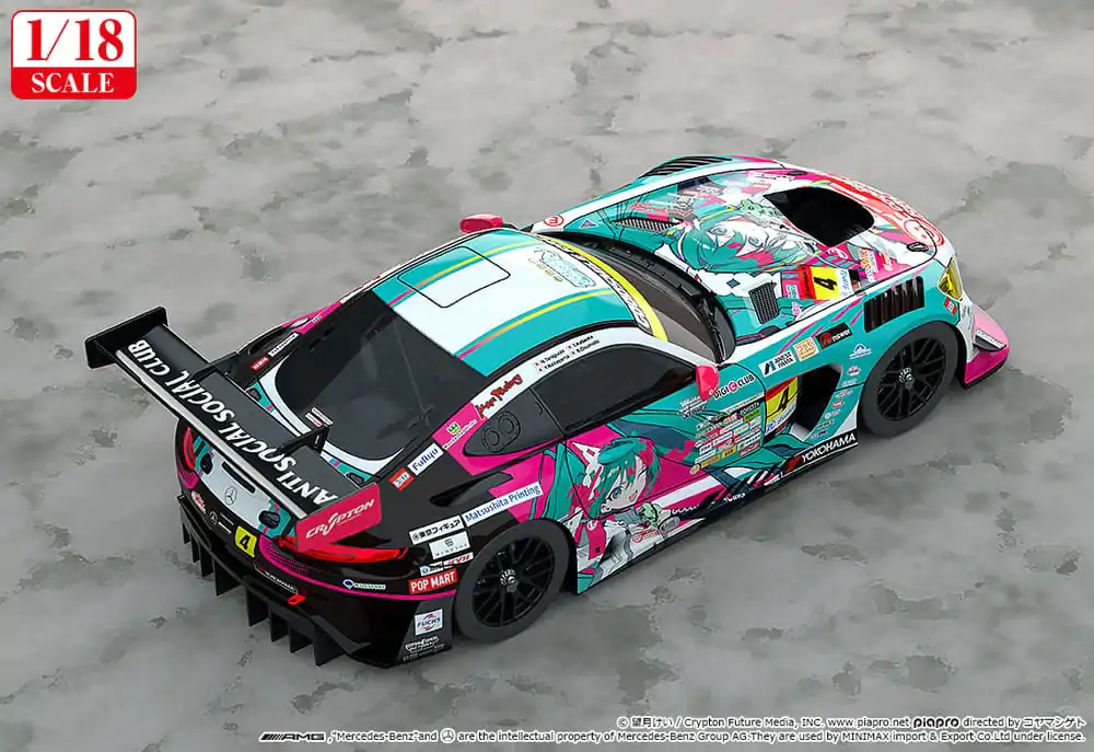 Hatsune Miku GT Project Vehicle 1/18 Hatsune Miku AMG 2025 Season Opening Ver. 26 cm poza produsului
