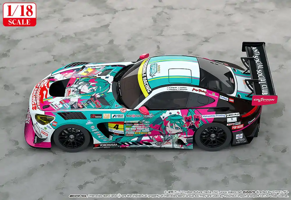 Hatsune Miku GT Project Vehicle 1/18 Hatsune Miku AMG 2025 Season Opening Ver. 26 cm poza produsului