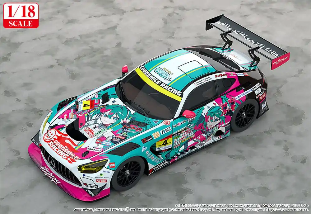Hatsune Miku GT Project Vehicle 1/18 Hatsune Miku AMG 2025 Season Opening Ver. 26 cm poza produsului