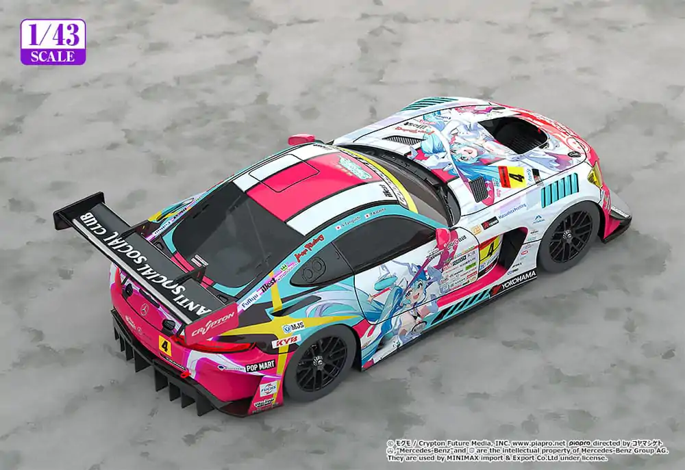 Hatsune Miku GT Project Vehicul 1/43 Hatsune Miku AMG 2024 Season Opening Ver. 11 cm poza produsului