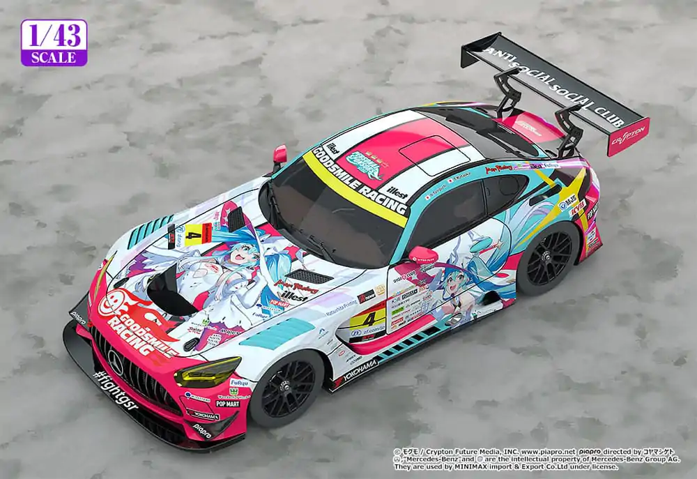 Hatsune Miku GT Project Vehicul 1/43 Hatsune Miku AMG 2024 Season Opening Ver. 11 cm poza produsului