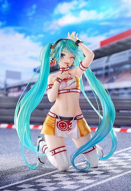 Hatsune Miku GT Project Statuie PVC 1/7 Racing Miku 2010 Ver. Art by Kentaro Yabuki 18 cm poza produsului