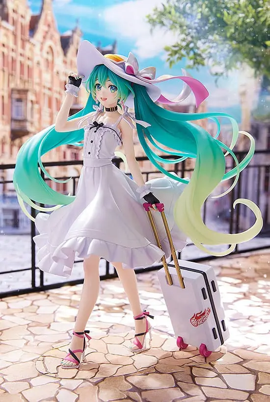 Hatsune Miku GT Project Statuie PVC 1/7 Racing Miku 2021: Private Ver. 25 cm poza produsului