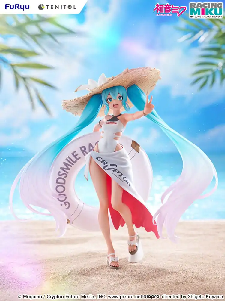 Hatsune Miku GT Project Statuie PVC 1/7 Racing Miku 2024: Tropical Ver. 21 cm poza produsului