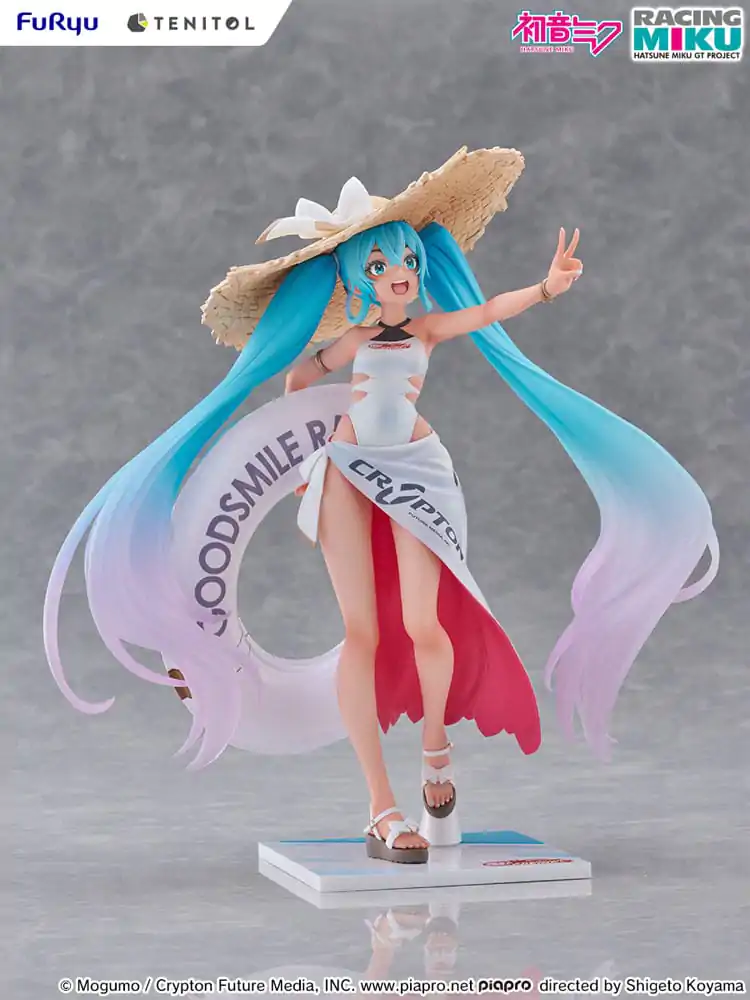 Hatsune Miku GT Project Statuie PVC 1/7 Racing Miku 2024: Tropical Ver. 21 cm poza produsului