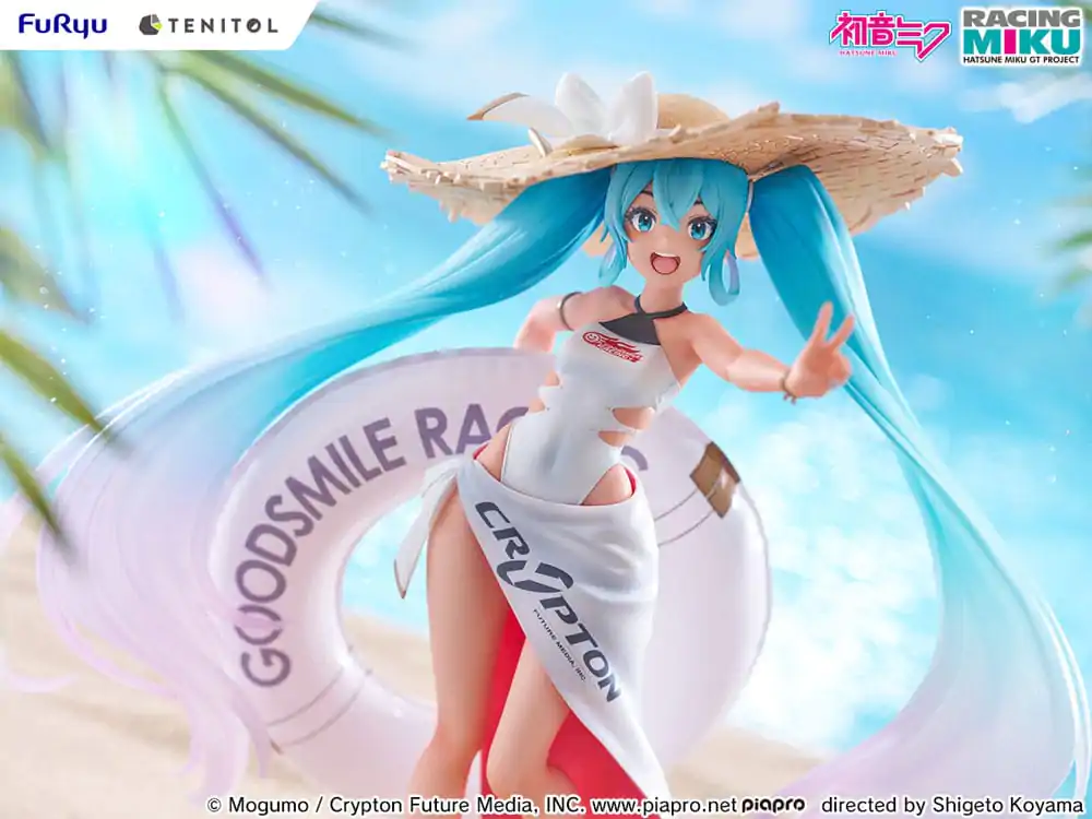 Hatsune Miku GT Project Statuie PVC 1/7 Racing Miku 2024: Tropical Ver. 21 cm poza produsului