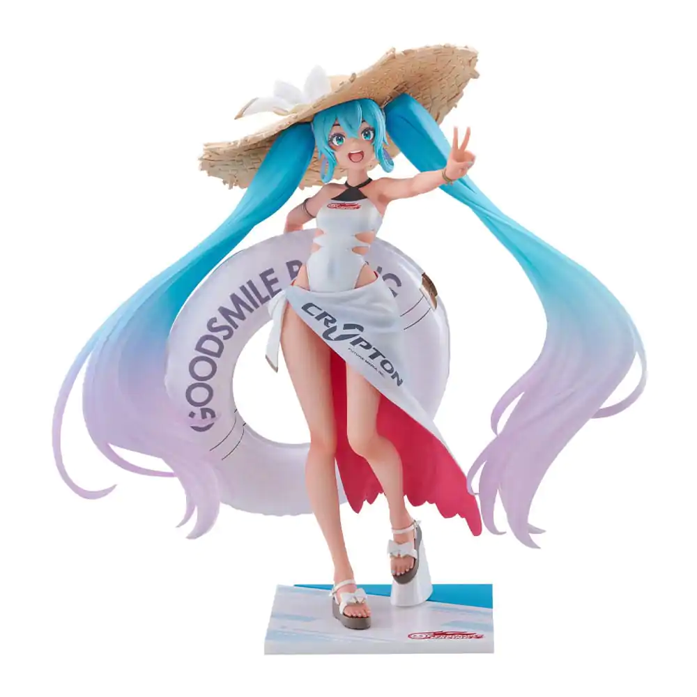 Hatsune Miku GT Project Statuie PVC 1/7 Racing Miku 2024: Tropical Ver. 21 cm poza produsului