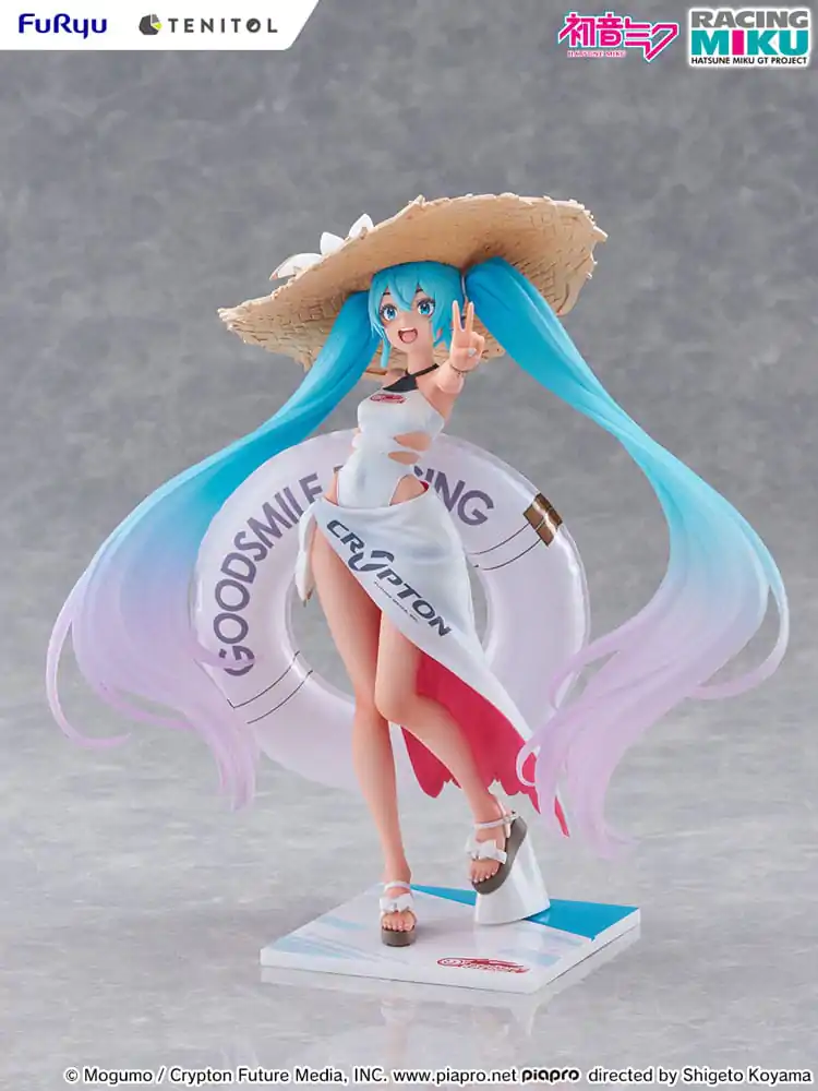 Hatsune Miku GT Project Statuie PVC 1/7 Racing Miku 2024: Tropical Ver. 21 cm poza produsului