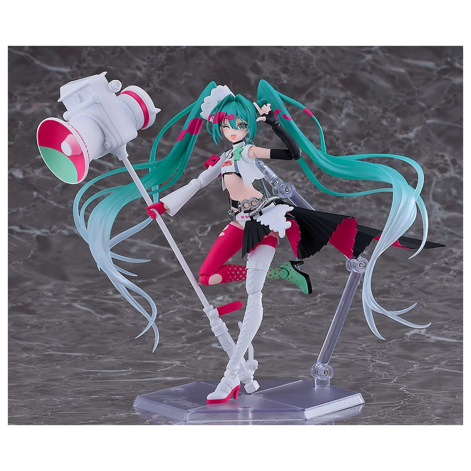 Hatsune Miku GT Project Figma Figurina de actiune Racing Miku 2025 Ver. 16 cm poza produsului