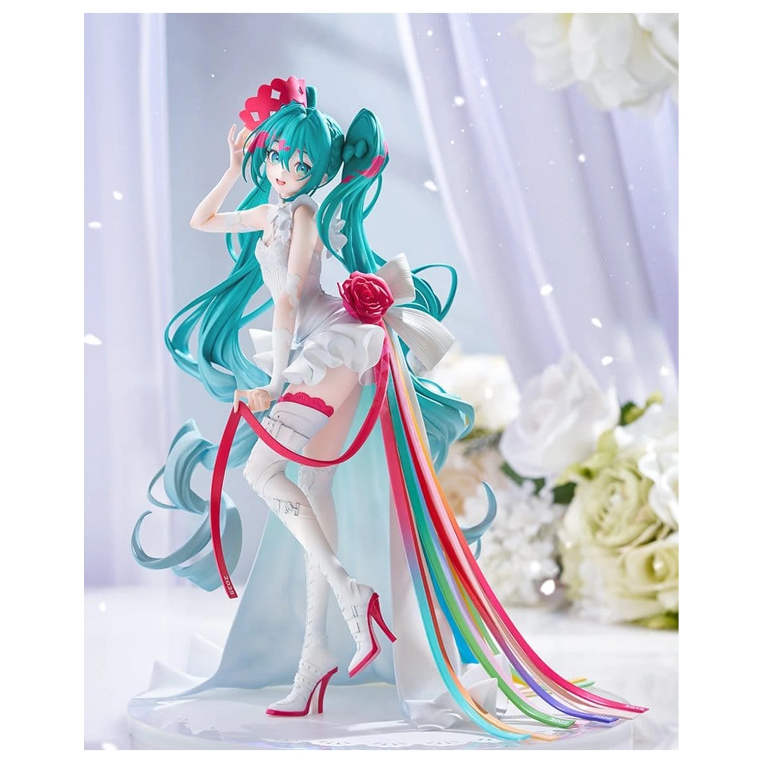 Hatsune Miku GT Project G.S. Colectie Figurina din PVC 1/7 Racing Miku 15th "Rhapsody" 2010-2025 27 cm poza produsului