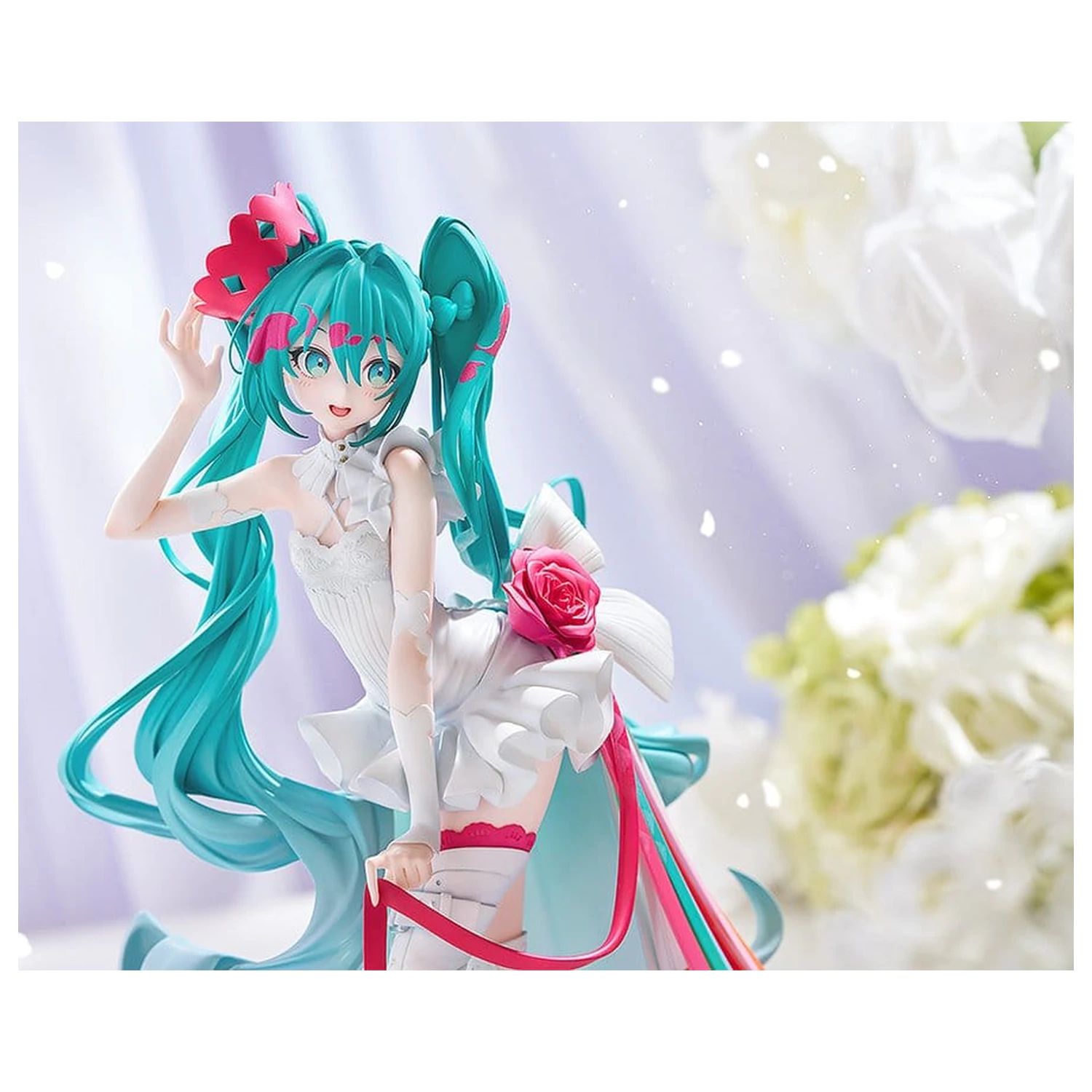 Hatsune Miku GT Project G.S. Colectie Figurina din PVC 1/7 Racing Miku 15th "Rhapsody" 2010-2025 27 cm poza produsului