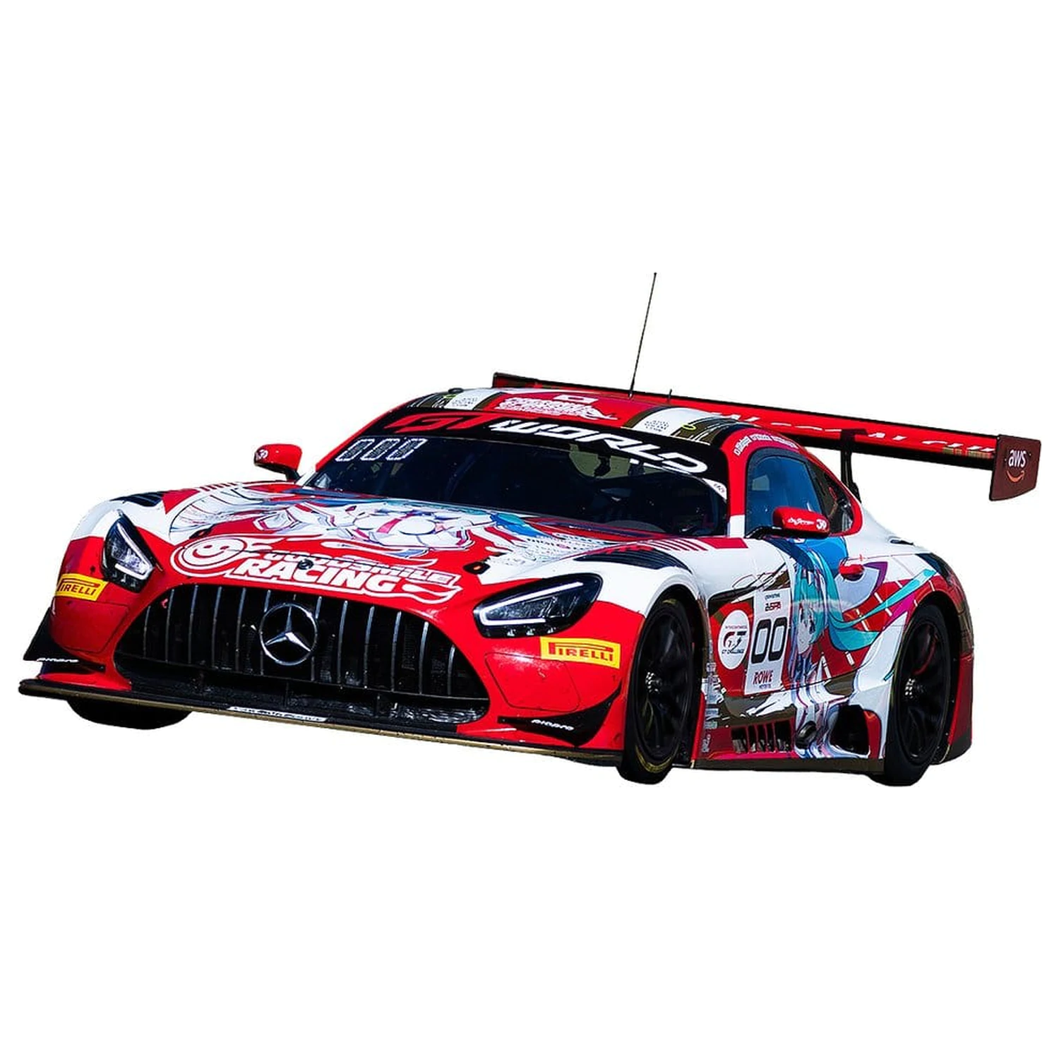 Hatsune Miku GT Project Vehicle 1/43 Hatsune Miku: AMG 2025 Spa 24H Ver. 11 cm poza produsului