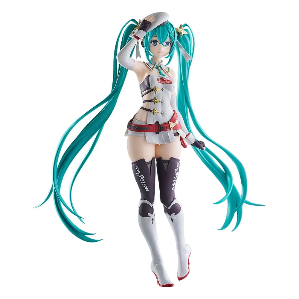 Hatsune Miku GT Project Figurina Pop Up Parade PVC Racing Miku 2023 Ver. 17 cm poza produsului