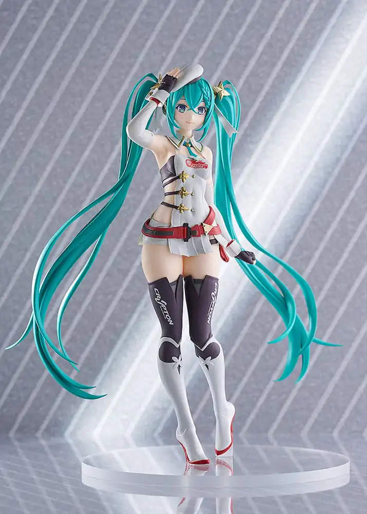 Hatsune Miku GT Project Figurina Pop Up Parade PVC Racing Miku 2023 Ver. 17 cm poza produsului