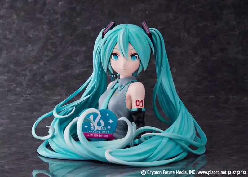 Bust Hatsune Miku Aniversarea 16 25 cm poza produsului