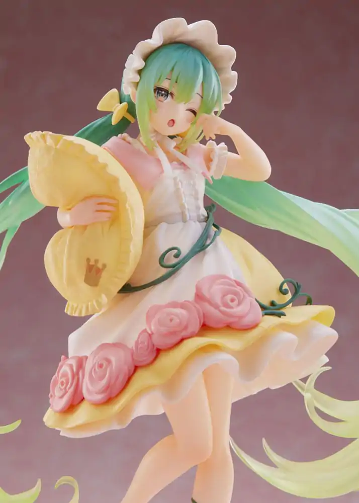 Hatsune Miku Statuie PVC Hatsune Miku Wonderland Sleeping Beauty Reissue 18 cm poza produsului