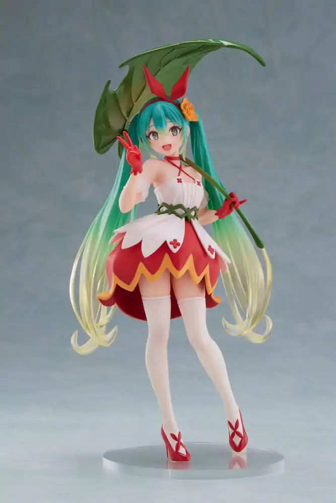 Hatsune Miku Statuie PVC Hatsune Miku Wonderland Figurina Thumbelina 18 cm poza produsului