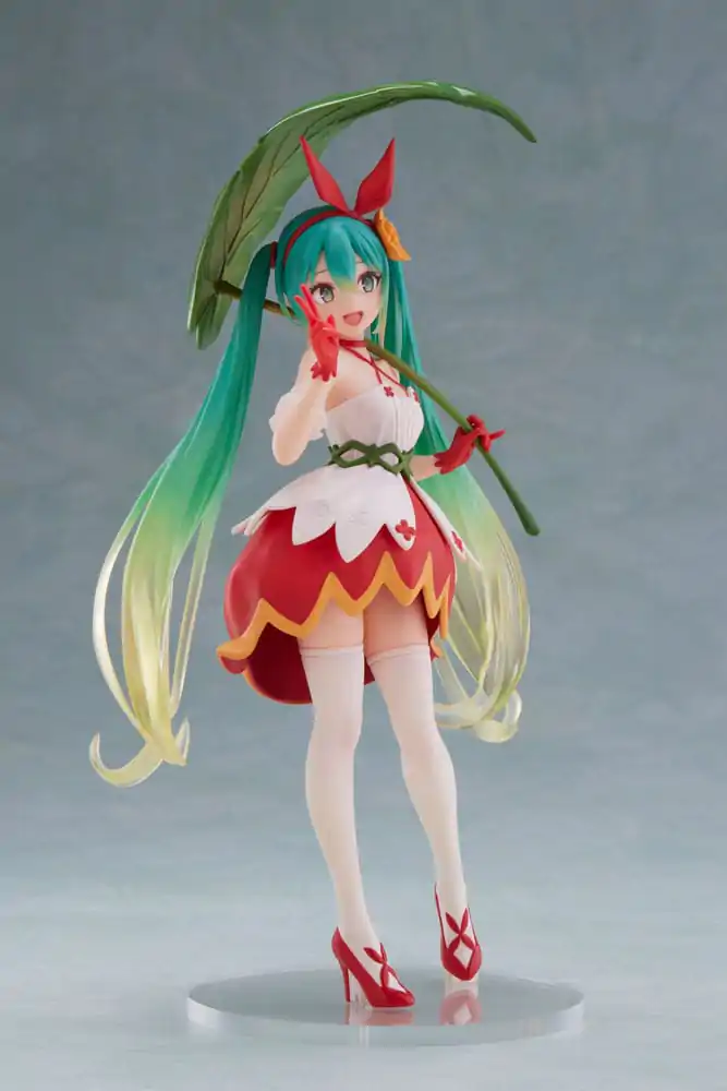 Hatsune Miku Statuie PVC Hatsune Miku Wonderland Figurina Thumbelina 18 cm poza produsului