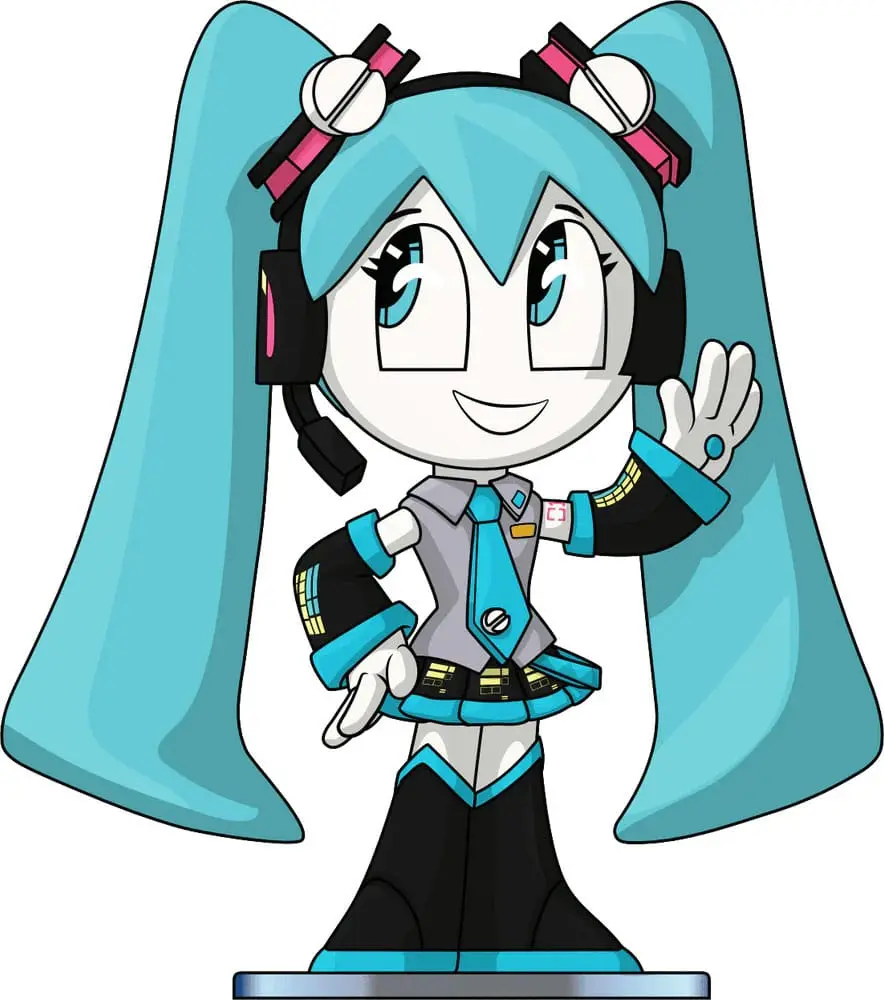 Figurina din vinil Hatsune Miku Jenny Miku 11 cm poza produsului