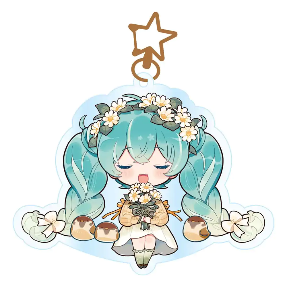 Hatsune Miku Breloc Acrilic Kawaii Autumn Time poza produsului