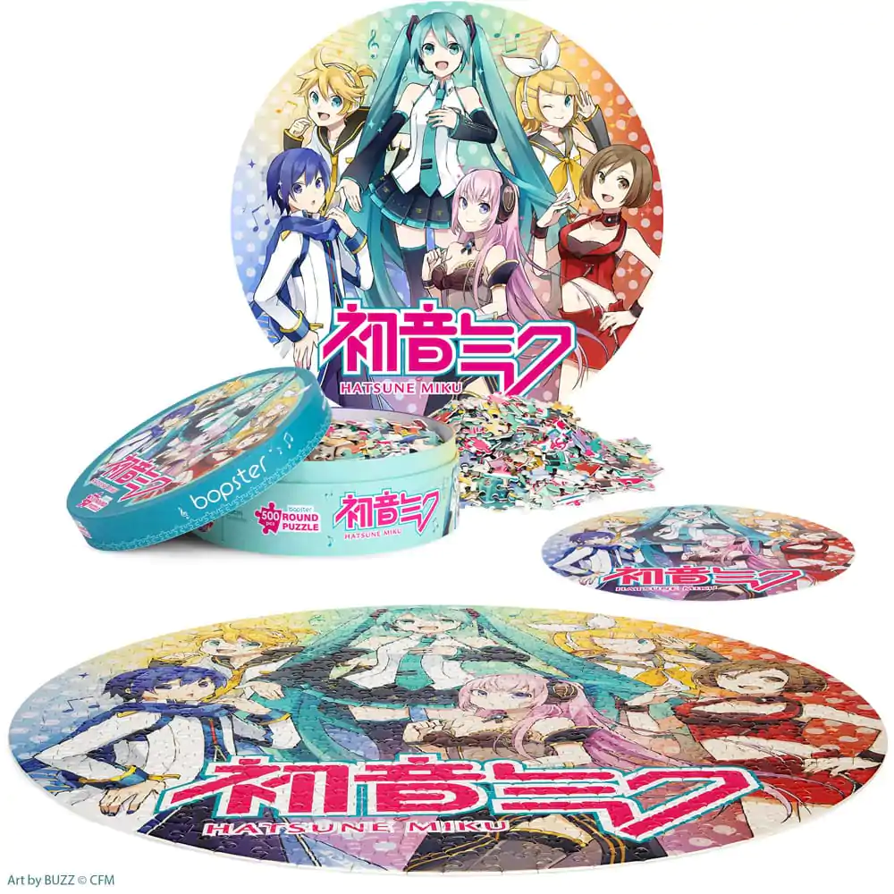 Puzzle rotativ Hatsune Miku 500 de piese poza produsului