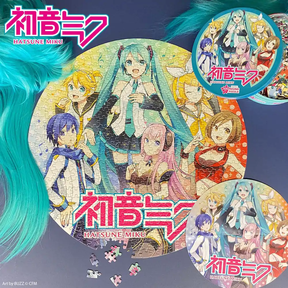 Puzzle rotativ Hatsune Miku 500 de piese poza produsului