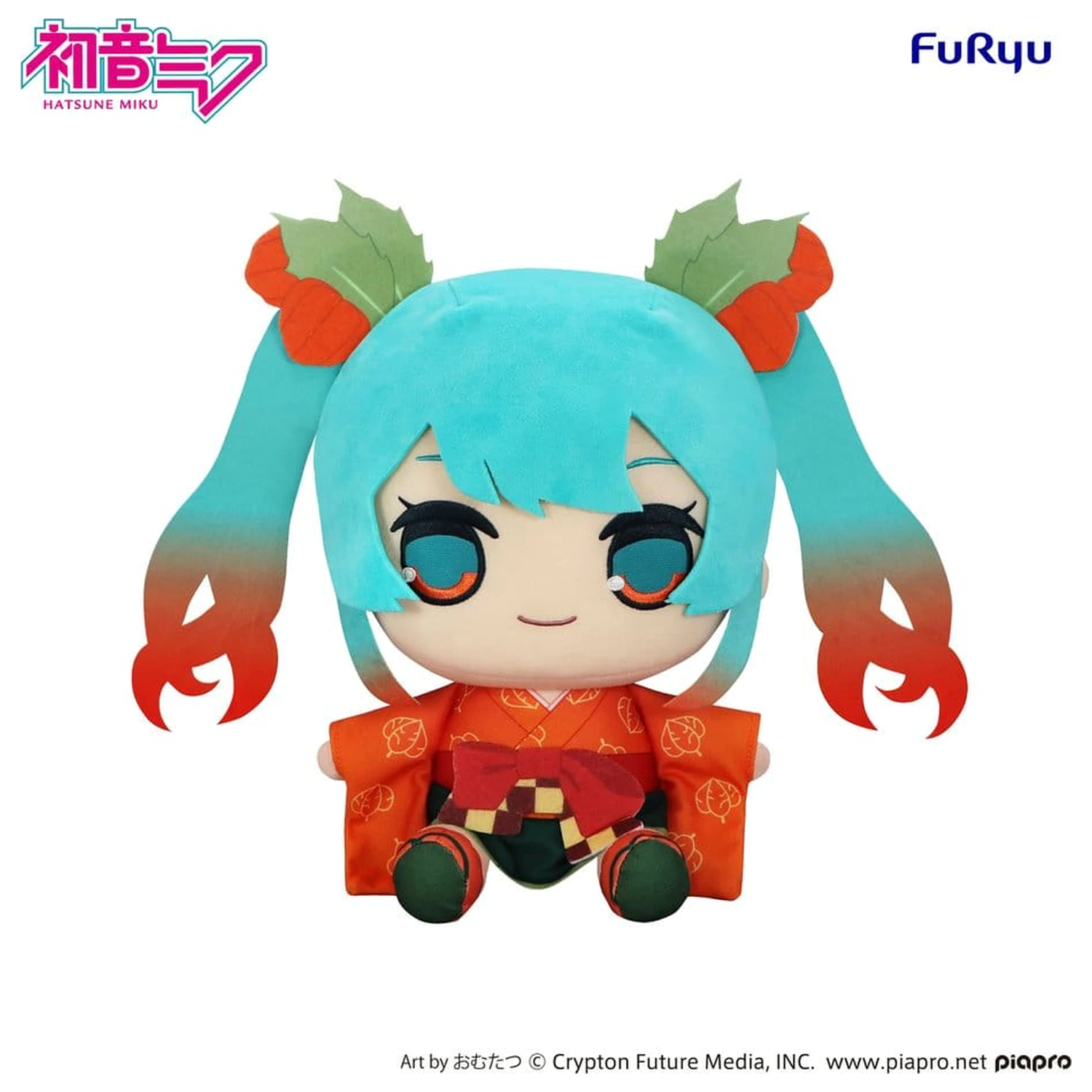 Hatsune Miku Kyurumaru Big Plush Figurina Flower Fairy Winter Cherry Ver. 29 cm poza produsului