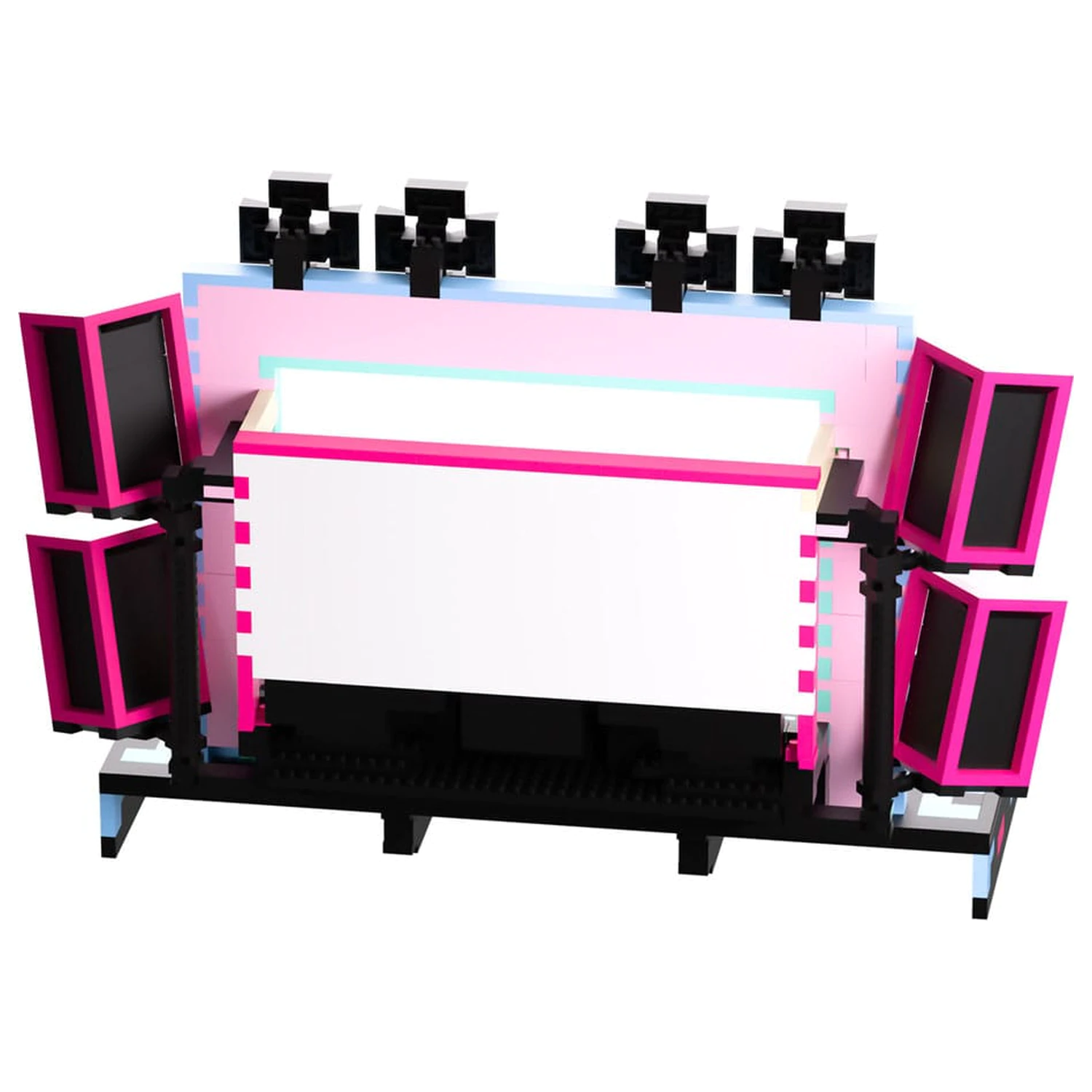 Hatsune Miku brickset Miku's Stage 19 cm poza produsului