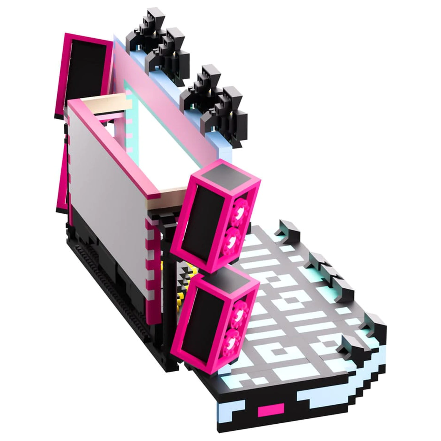 Hatsune Miku brickset Miku's Stage 19 cm poza produsului