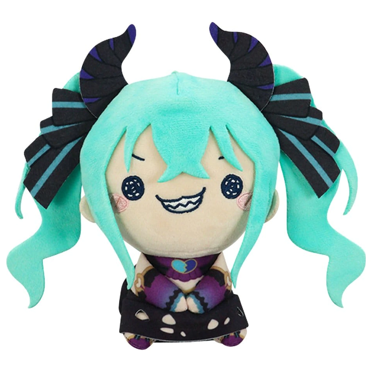 Hatsune Miku Mochipico figurină de pluș Villain A 16 cm poza produsului