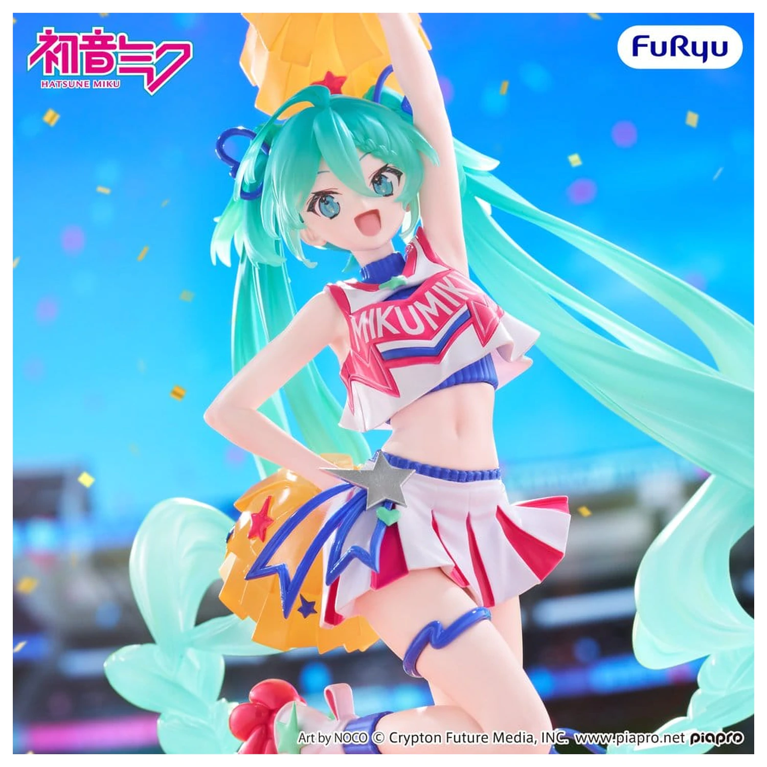 Hatsune Miku Muchute figurina PVC Cheerleader Ver. 22 cm poza produsului