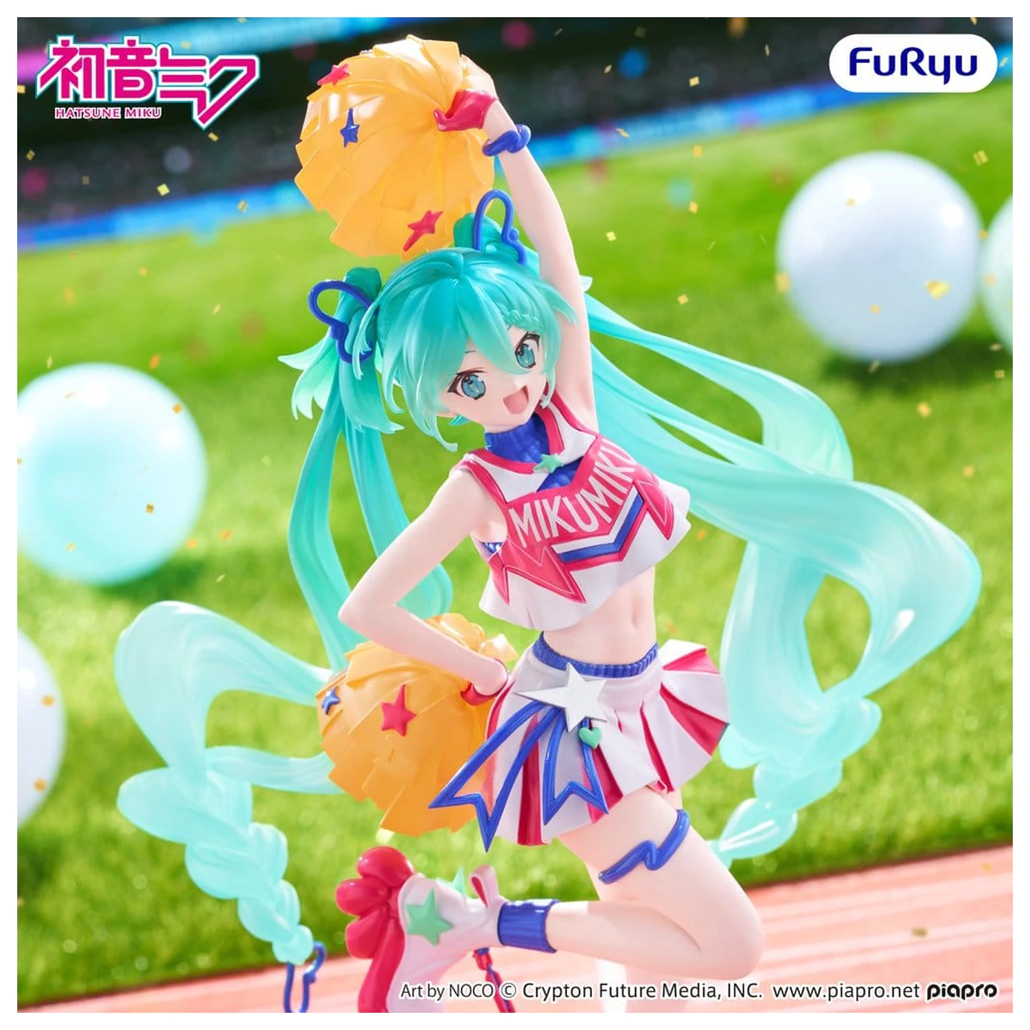 Hatsune Miku Muchute figurina PVC Cheerleader Ver. 22 cm poza produsului