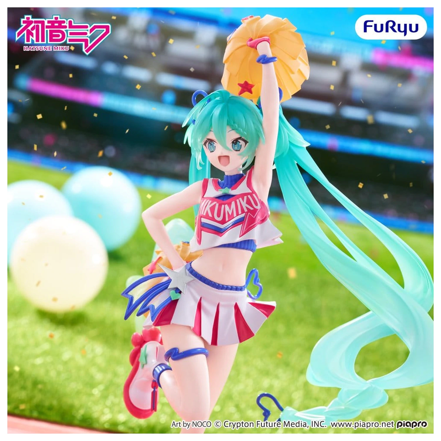 Hatsune Miku Muchute figurina PVC Cheerleader Ver. 22 cm poza produsului
