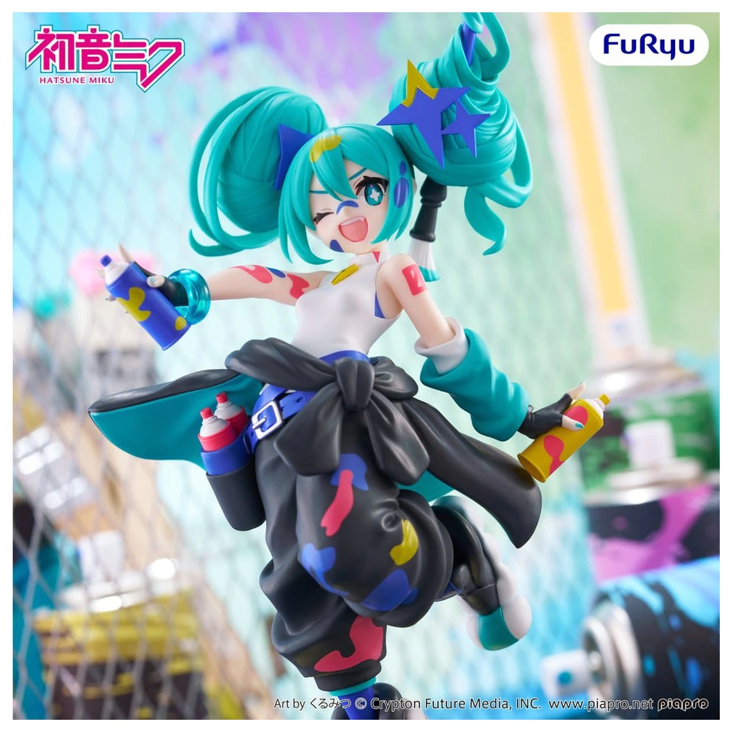 Hatsune Miku Muchute statuie din PVC Paint Girl Another Color Ver. 23 cm poza produsului