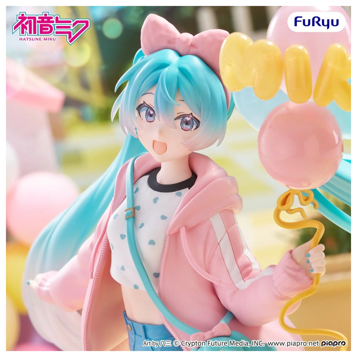 Hatsune Miku Muchute figurina PVC Tema Parcul de distractii Date Version 19 cm poza produsului