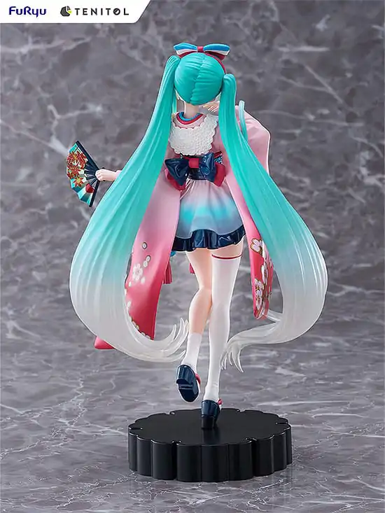 Hatsune Miku Statuie Neo Tokyo Series Kimono 22 cm poza produsului